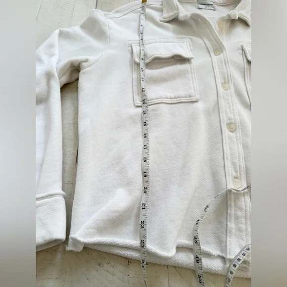 Cotton Citizen Brooklyn Button-Down Shirt Jacket - Size Small Oversized - Picture 6 of 13